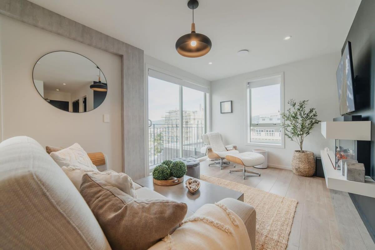 Penthouse Perfection - 2Br Elegance On Worcester St Christchurch Kültér fotó