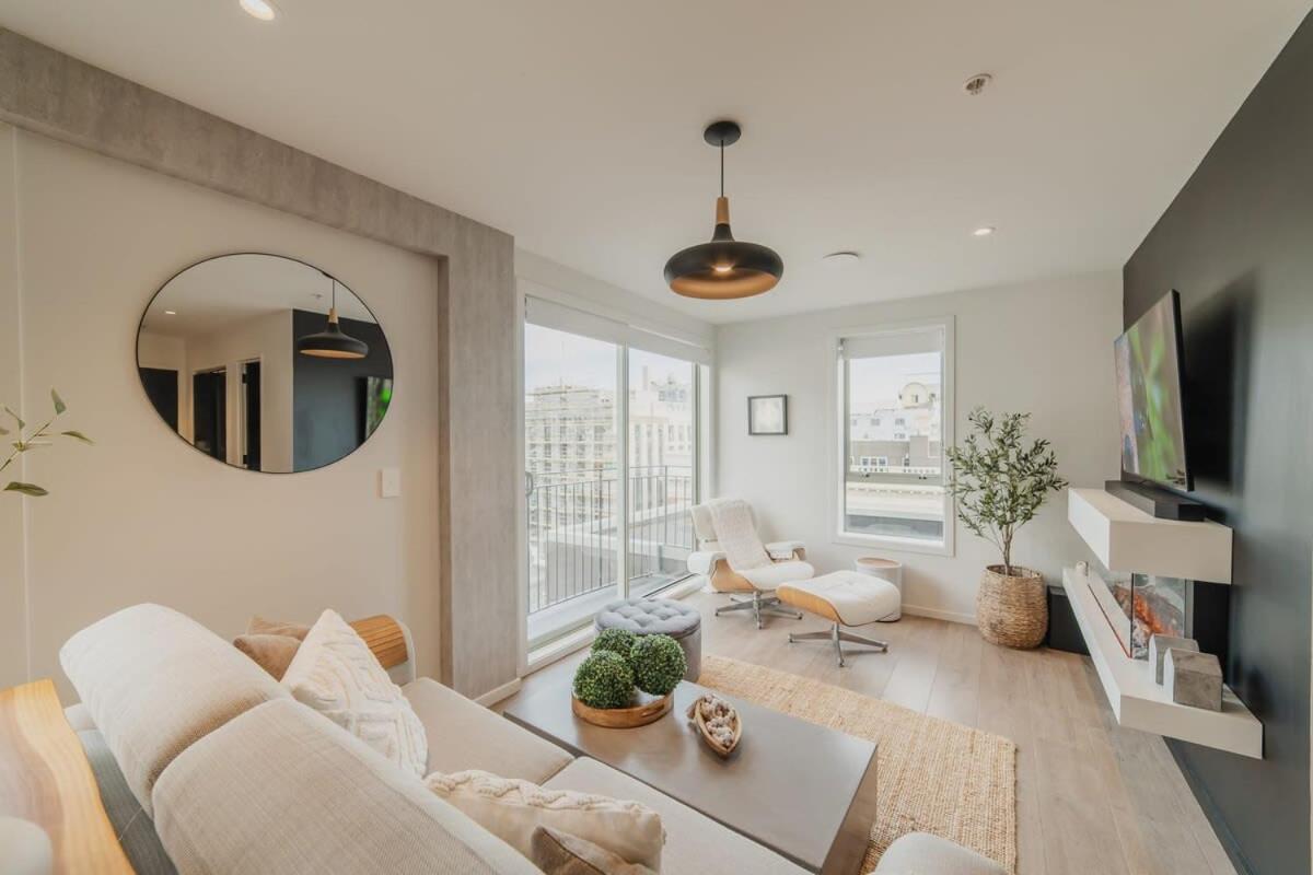 Penthouse Perfection - 2Br Elegance On Worcester St Christchurch Kültér fotó